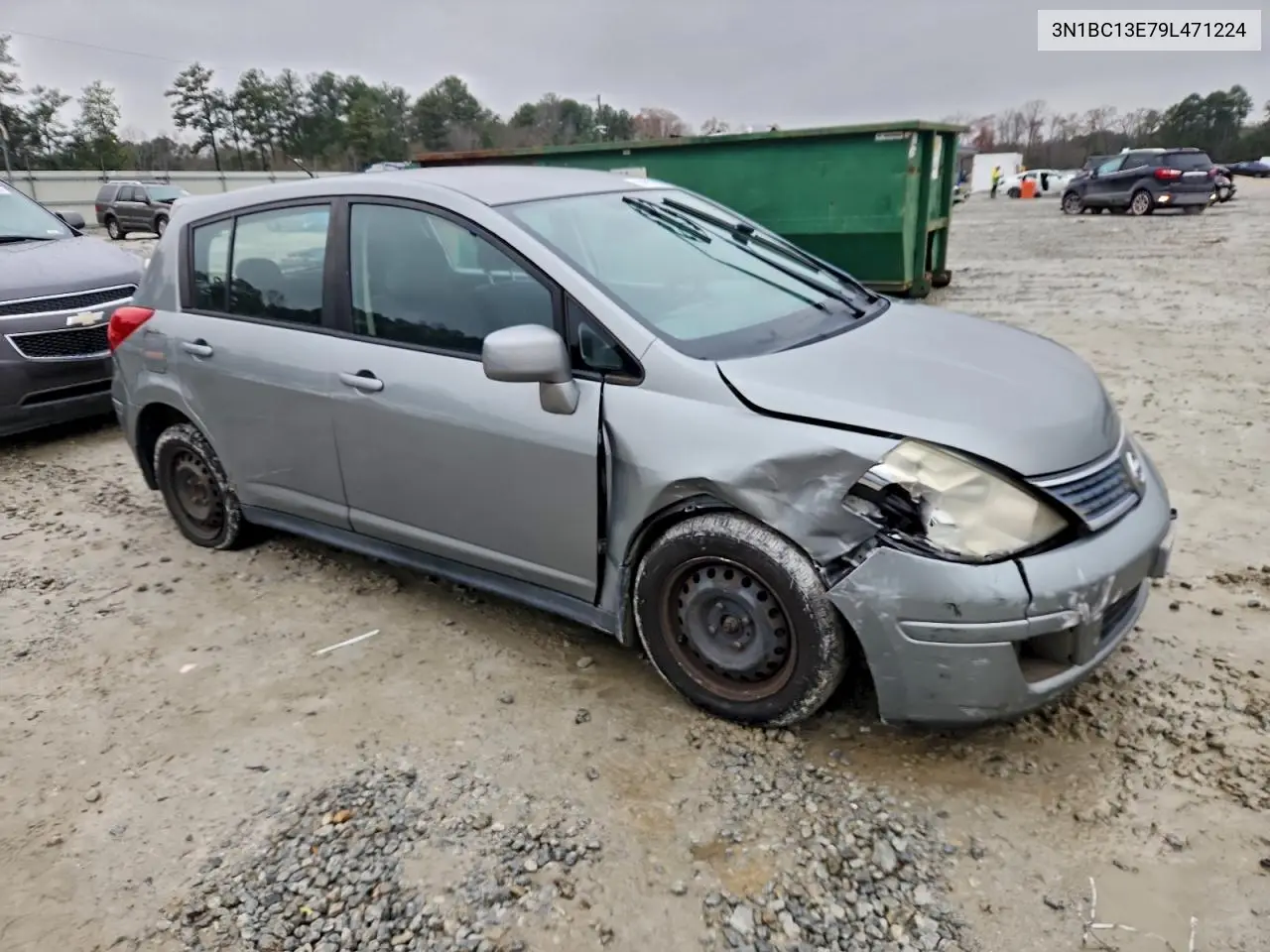 3N1BC13E79L471224 2009 Nissan Versa S