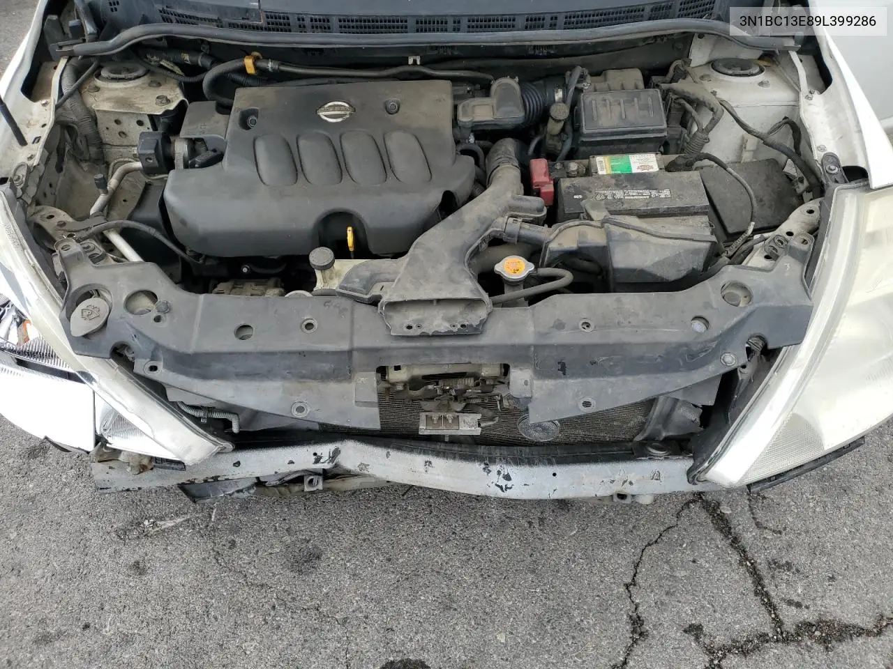 3N1BC13E89L399286 2009 Niss Versa S