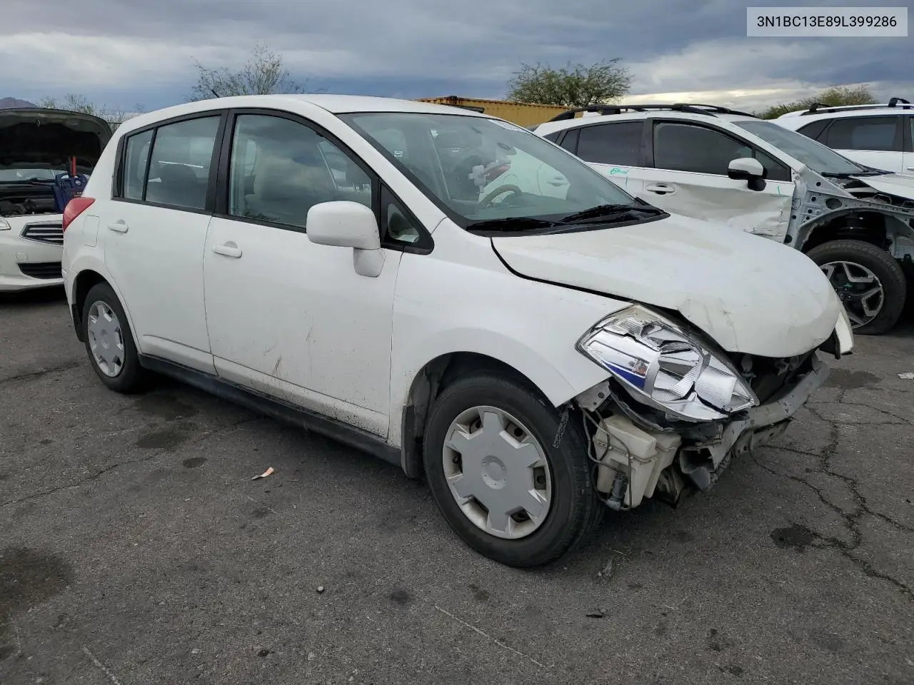 3N1BC13E89L399286 2009 Niss Versa S