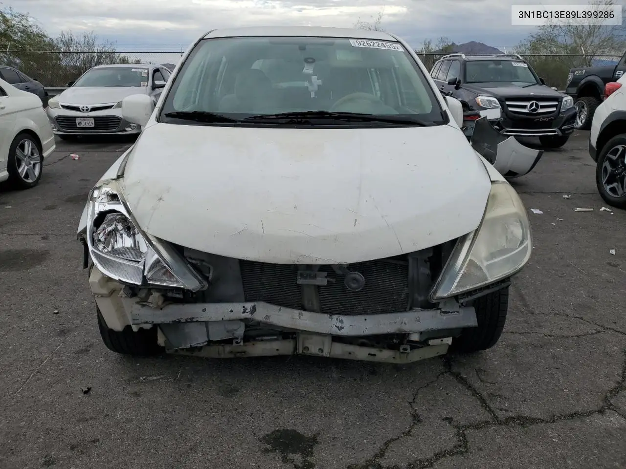 3N1BC13E89L399286 2009 Niss Versa S