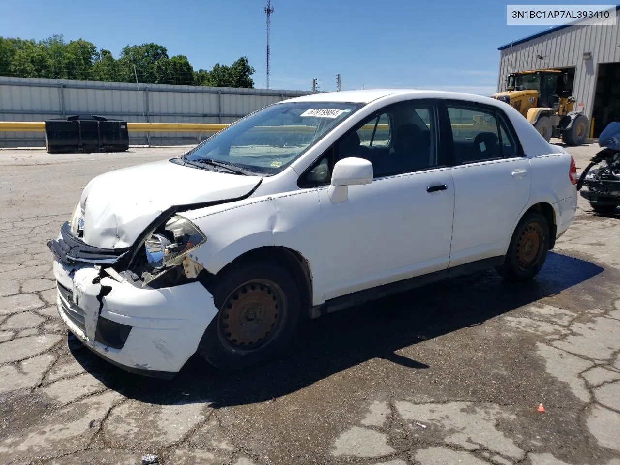 2010 Nissan Versa S VIN: 3N1BC1AP7AL393410 Lot: 57919984