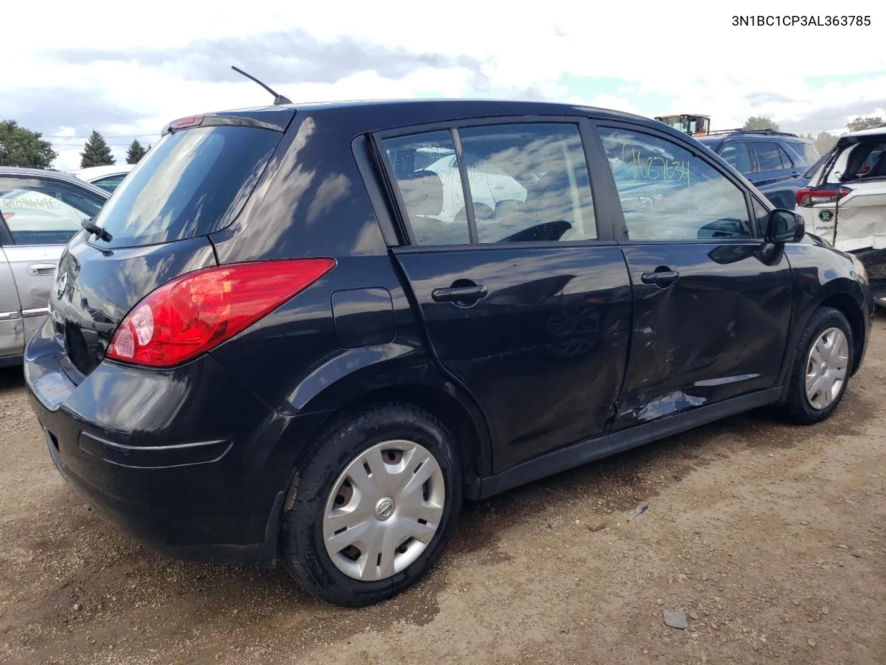 2010 Nissan Versa S VIN: 3N1BC1CP3AL363785 Lot: 61687634