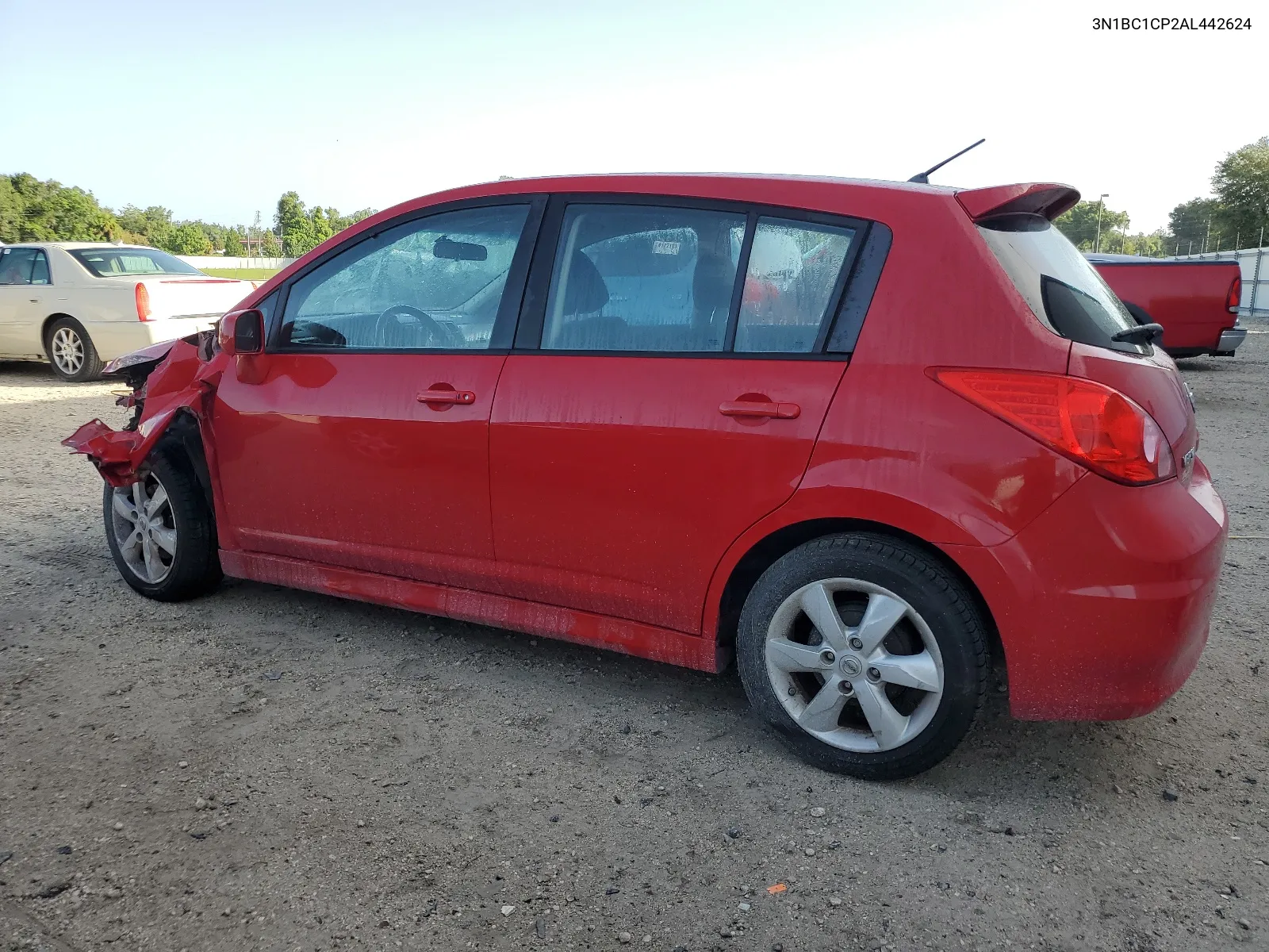 2010 Nissan Versa S VIN: 3N1BC1CP2AL442624 Lot: 63829534