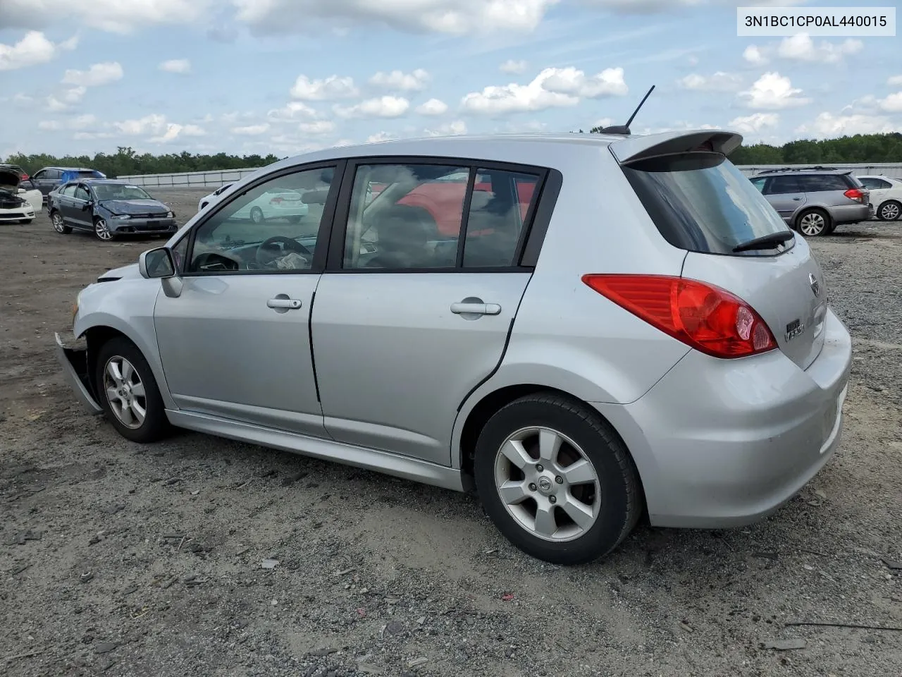 2010 Nissan Versa S VIN: 3N1BC1CP0AL440015 Lot: 65230924