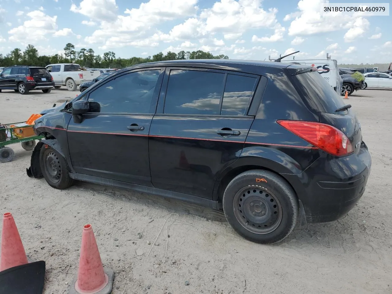 2010 Nissan Versa S VIN: 3N1BC1CP8AL460979 Lot: 66185044