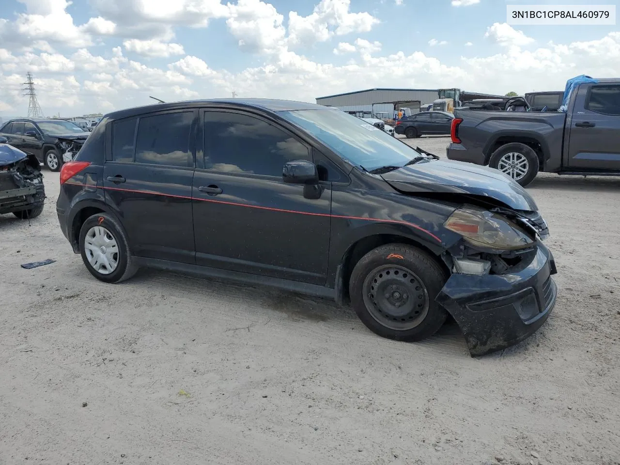 3N1BC1CP8AL460979 2010 Nissan Versa S