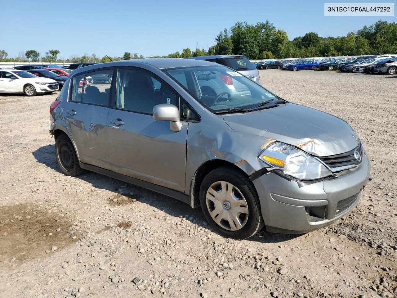 2010 Nissan Versa S VIN: 3N1BC1CP6AL447292 Lot: 69920974