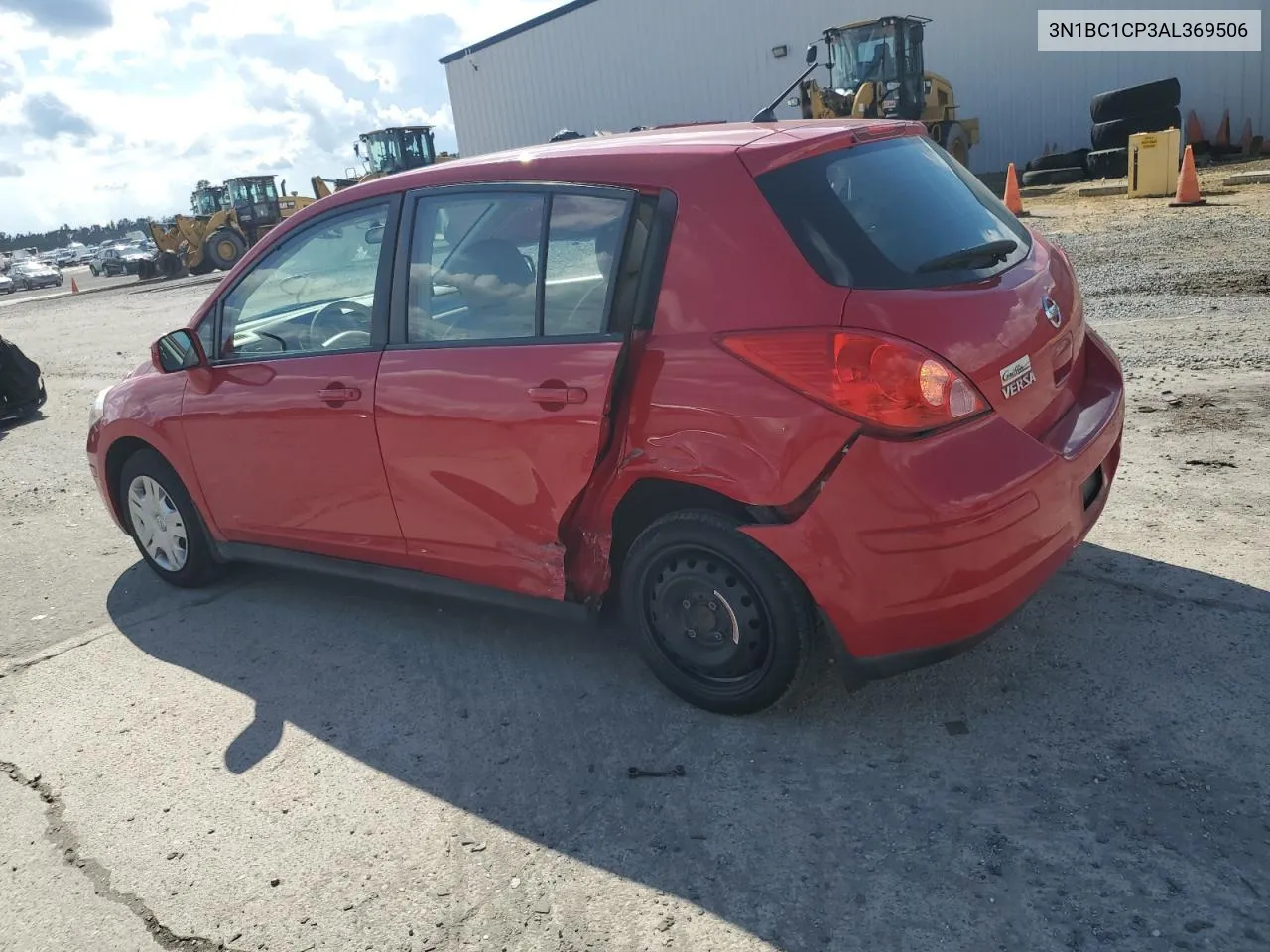 2010 Nissan Versa S VIN: 3N1BC1CP3AL369506 Lot: 72262034