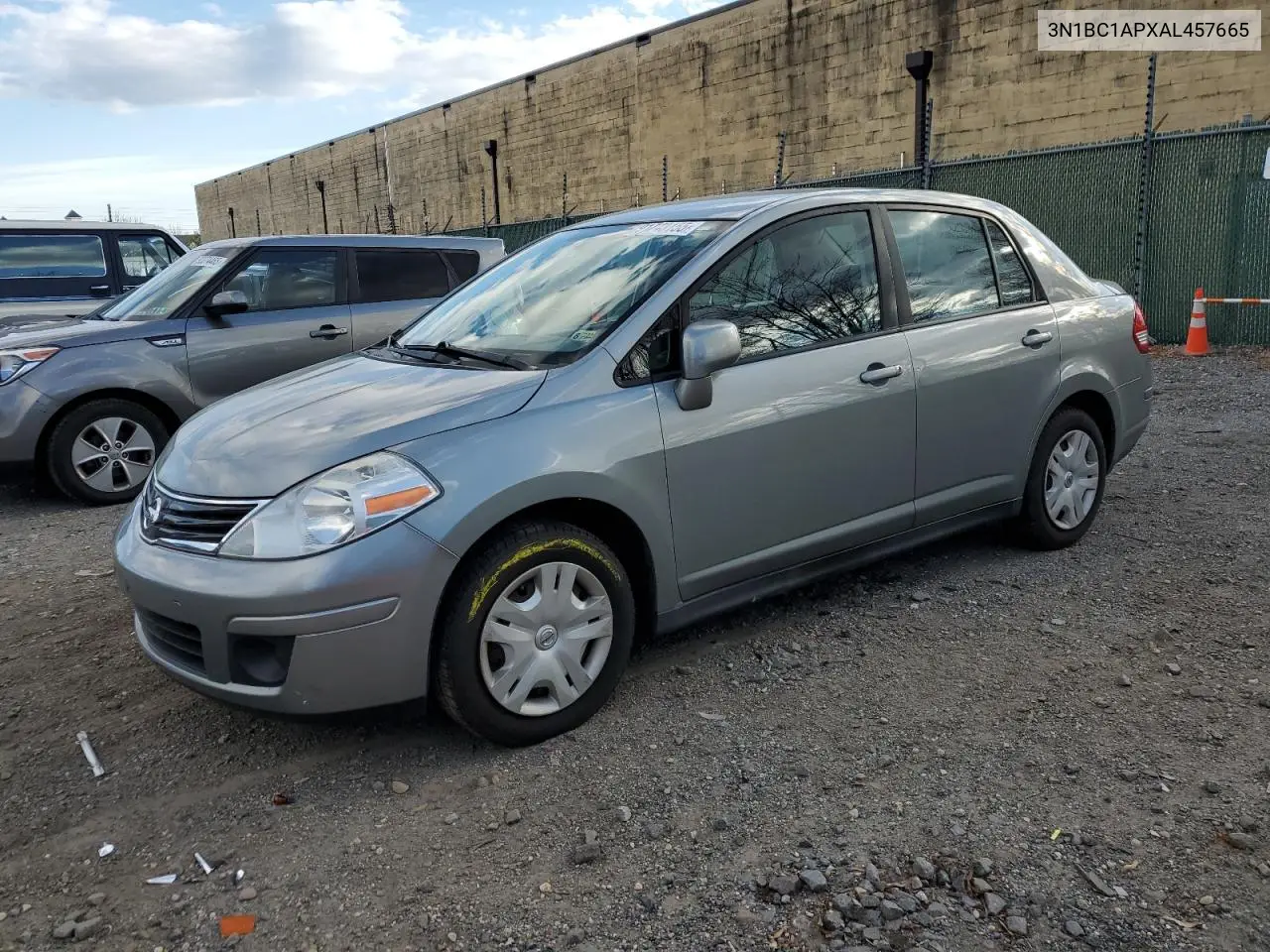 3N1BC1APXAL457665 2010 Nissan Versa S