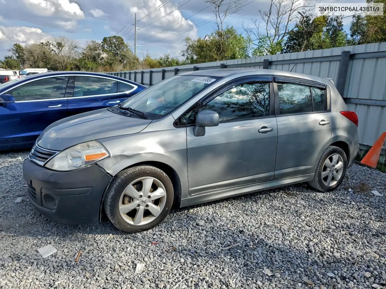 3N1BC1CP6AL438169 2010 Nissan Versa S