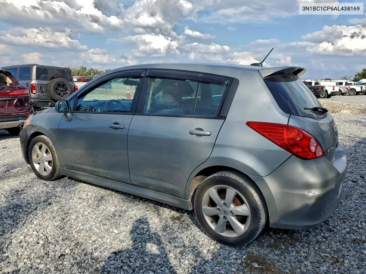 3N1BC1CP6AL438169 2010 Nissan Versa S