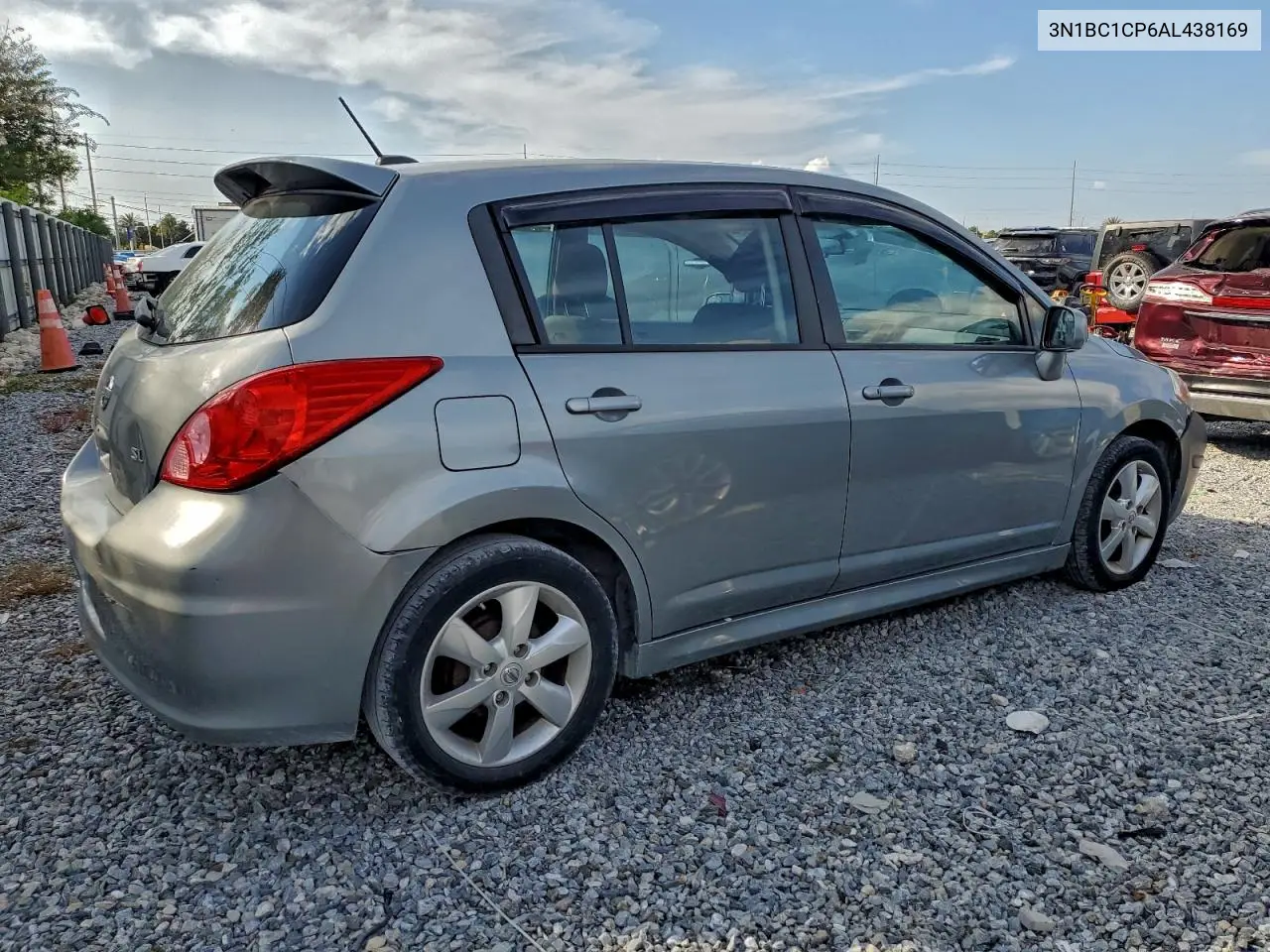3N1BC1CP6AL438169 2010 Nissan Versa S