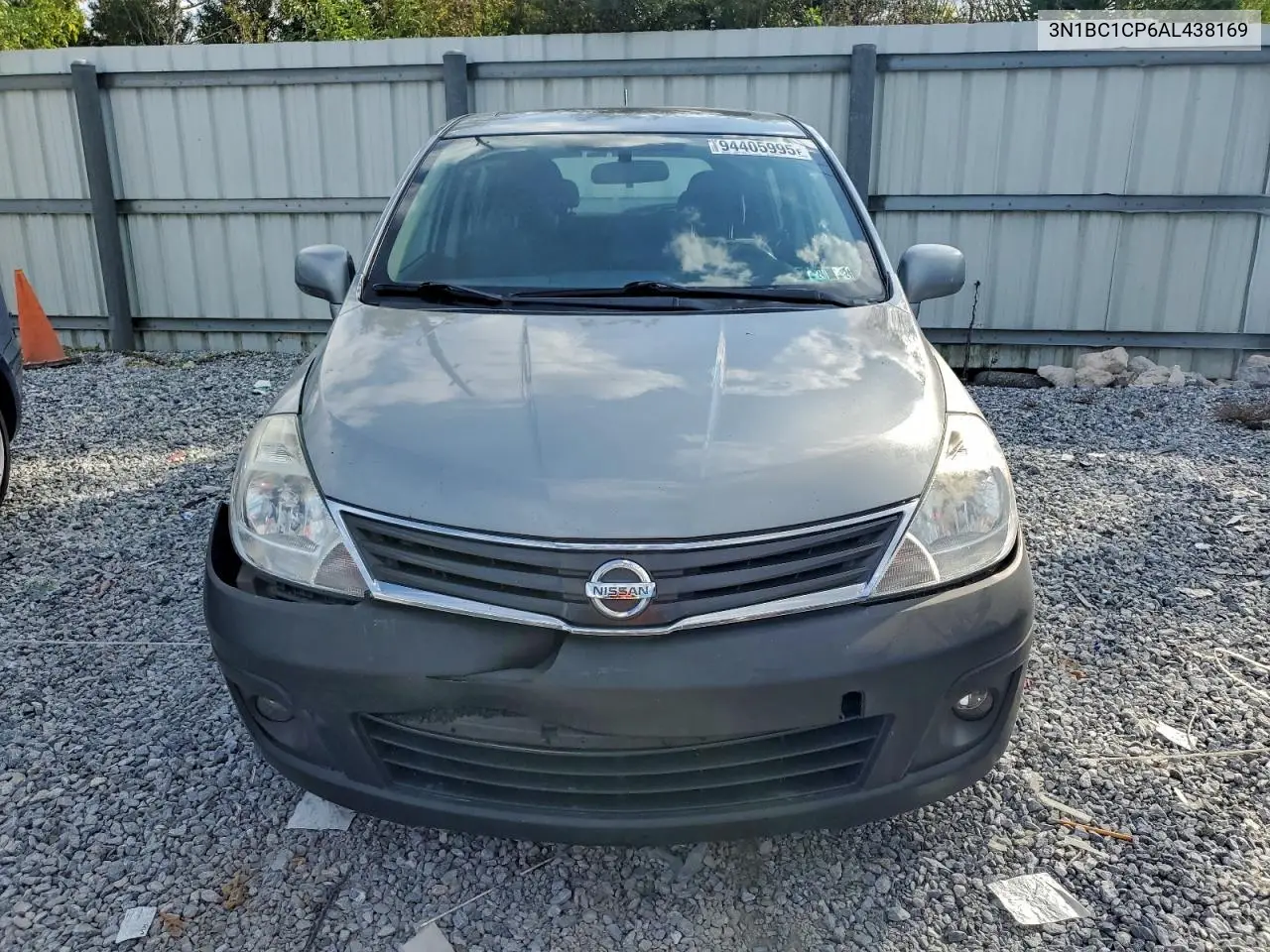 3N1BC1CP6AL438169 2010 Nissan Versa S