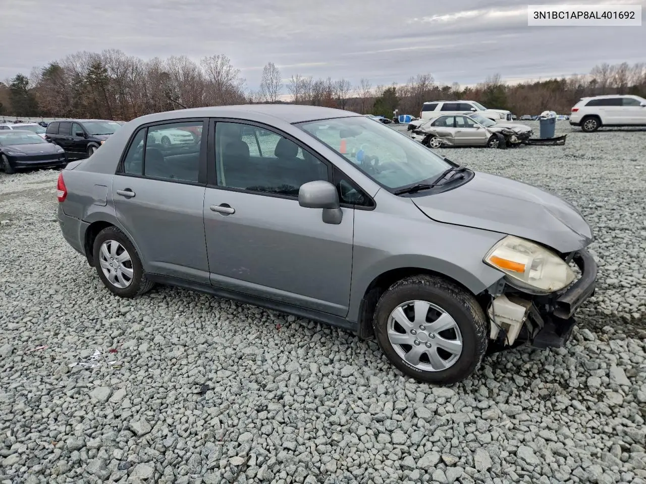 3N1BC1AP8AL401692 2010 Nissan Versa S