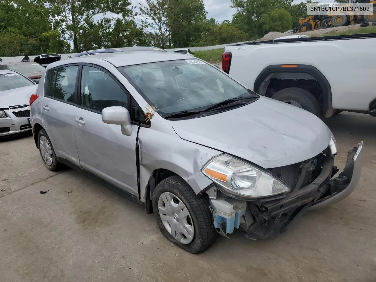 3N1BC1CP7BL371602 2011 Nissan Versa S