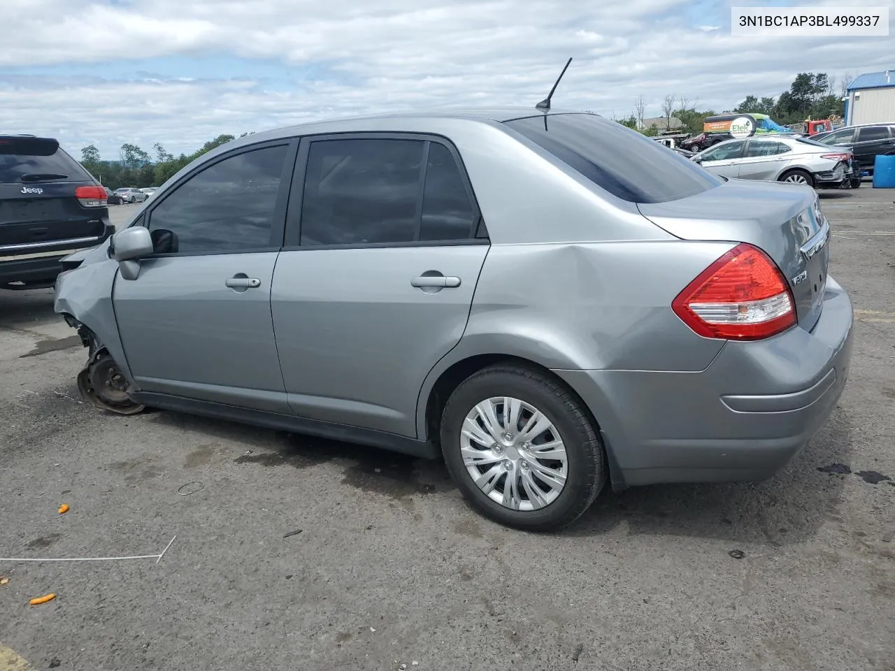 2011 Nissan Versa S VIN: 3N1BC1AP3BL499337 Lot: 68318594