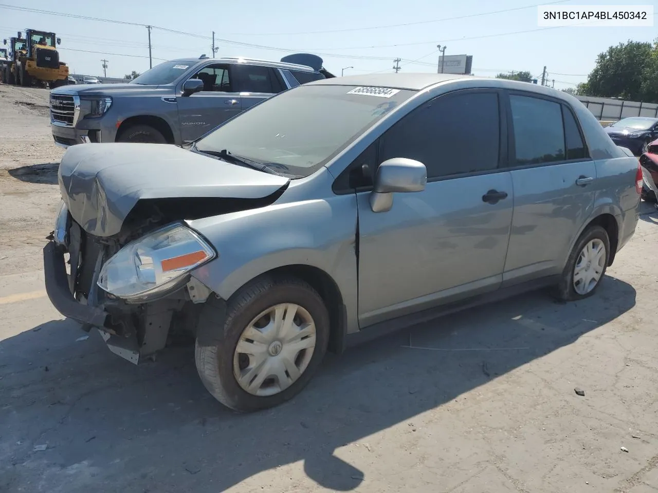 3N1BC1AP4BL450342 2011 Nissan Versa S