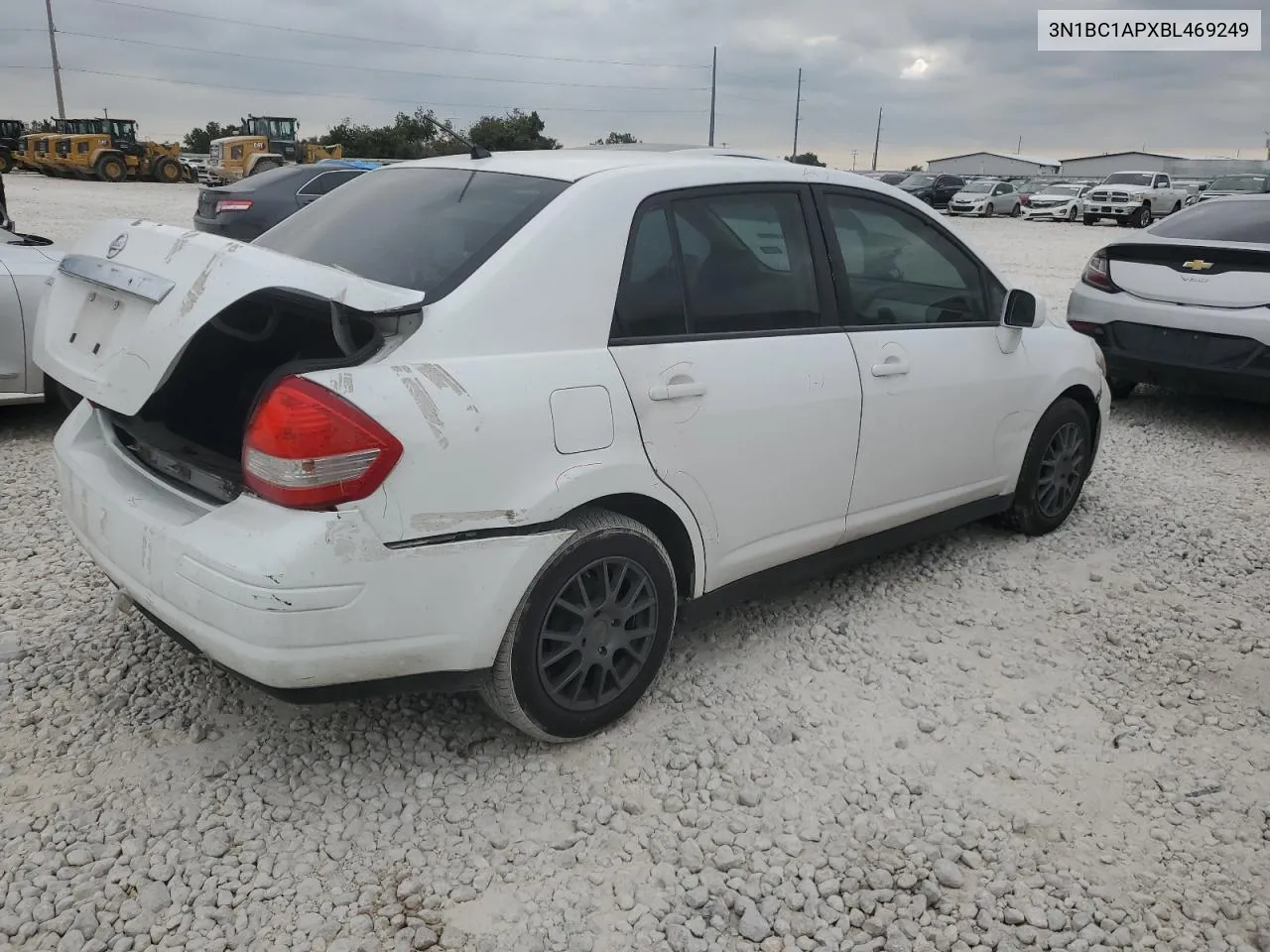 2011 Nissan Versa S VIN: 3N1BC1APXBL469249 Lot: 70892434