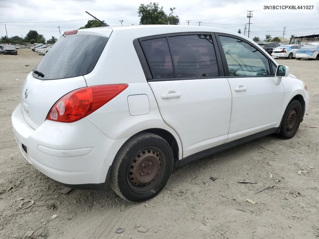 3N1BC1CPXBL441027 2011 Nissan Versa S