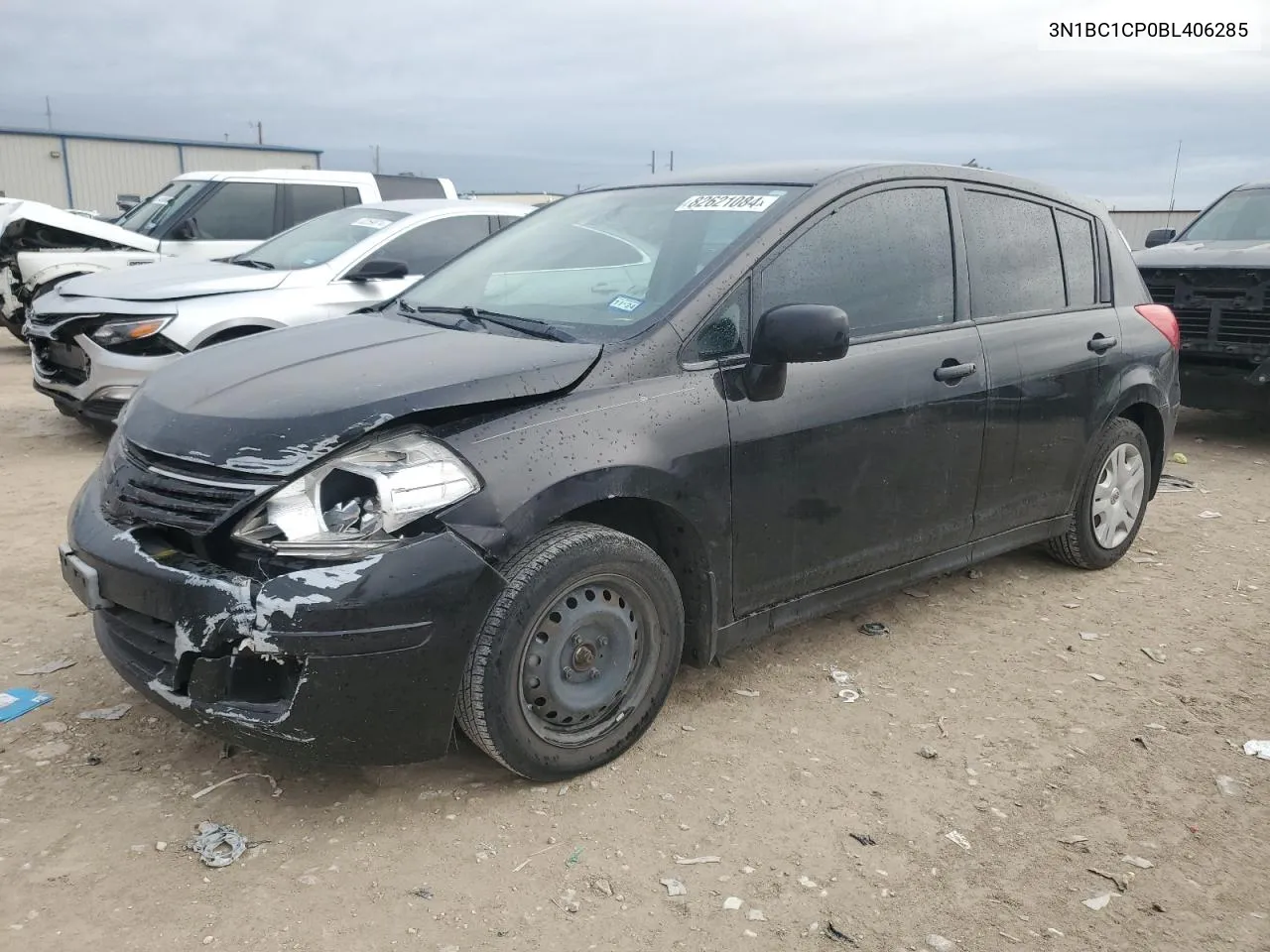 2011 Nissan Versa S VIN: 3N1BC1CP0BL406285 Lot: 82621084