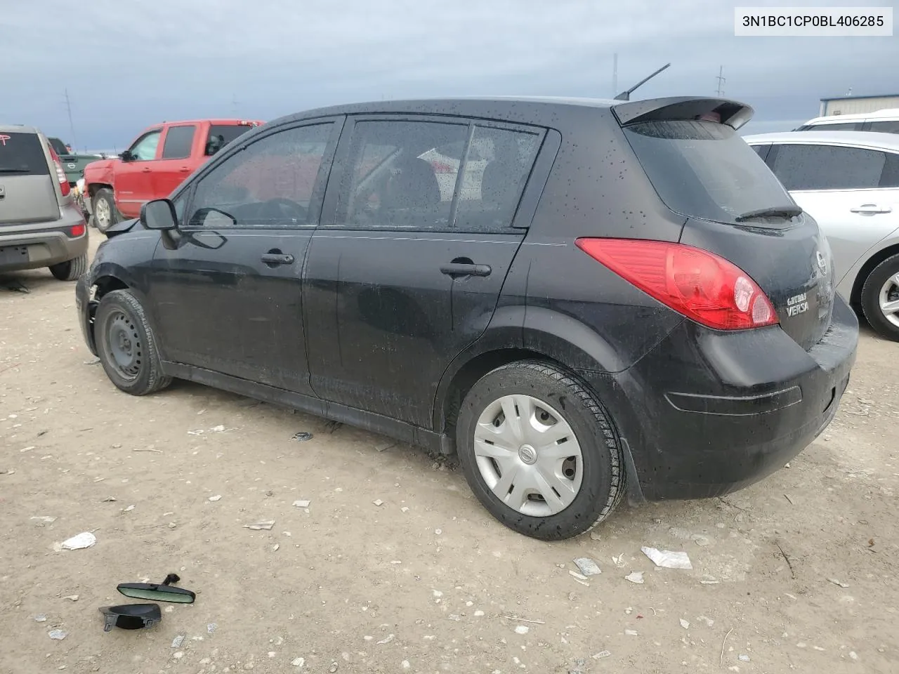 2011 Nissan Versa S VIN: 3N1BC1CP0BL406285 Lot: 82621084