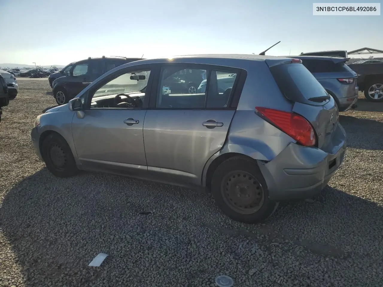 3N1BC1CP6BL492086 2011 Nissan Versa S