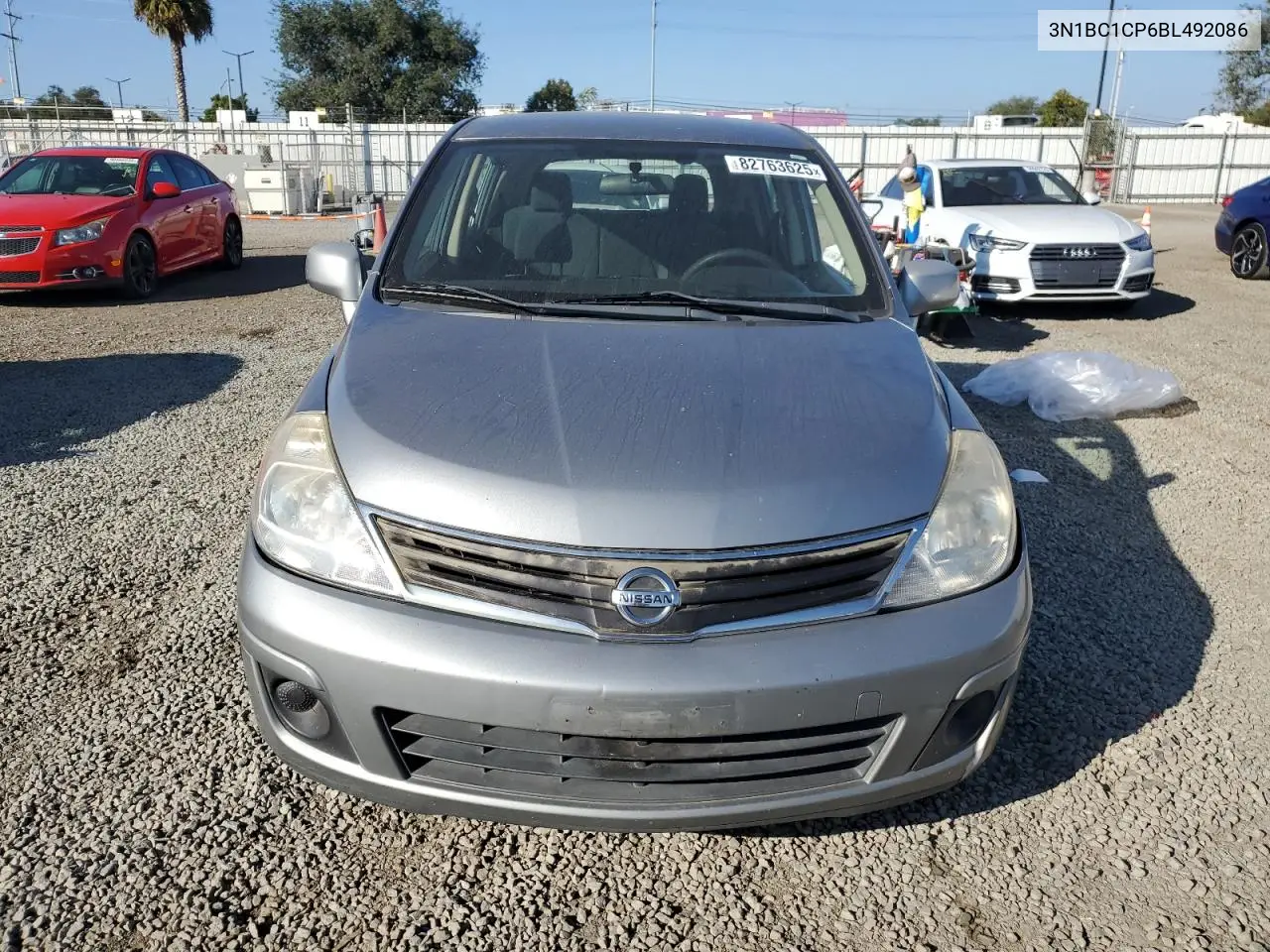 3N1BC1CP6BL492086 2011 Nissan Versa S