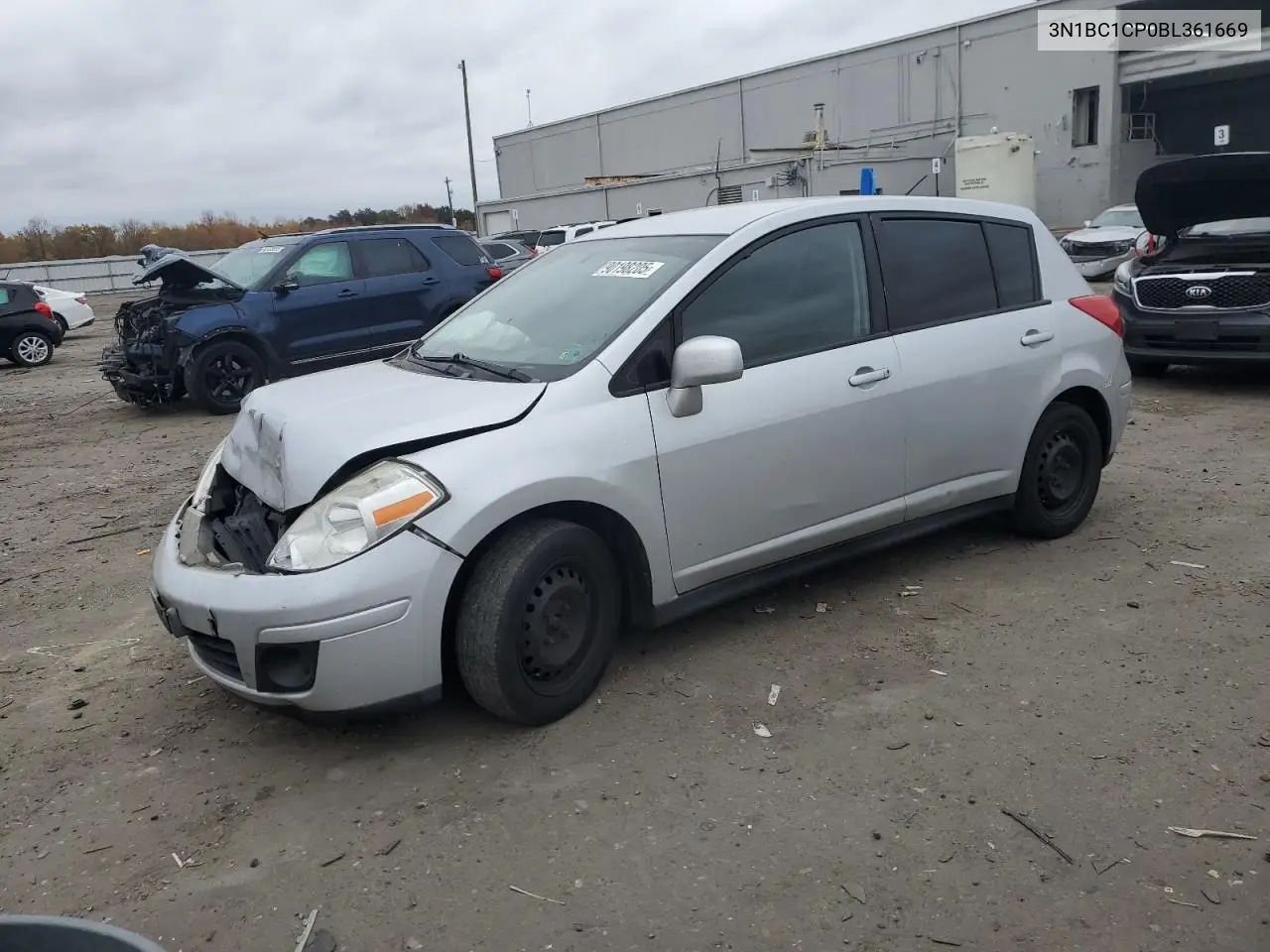 3N1BC1CP0BL361669 2011 Nissan Versa S
