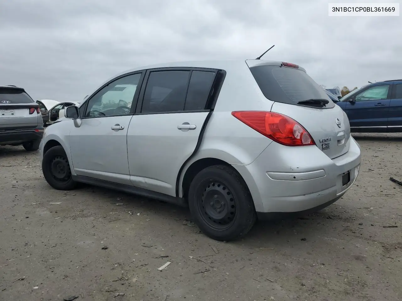 3N1BC1CP0BL361669 2011 Nissan Versa S