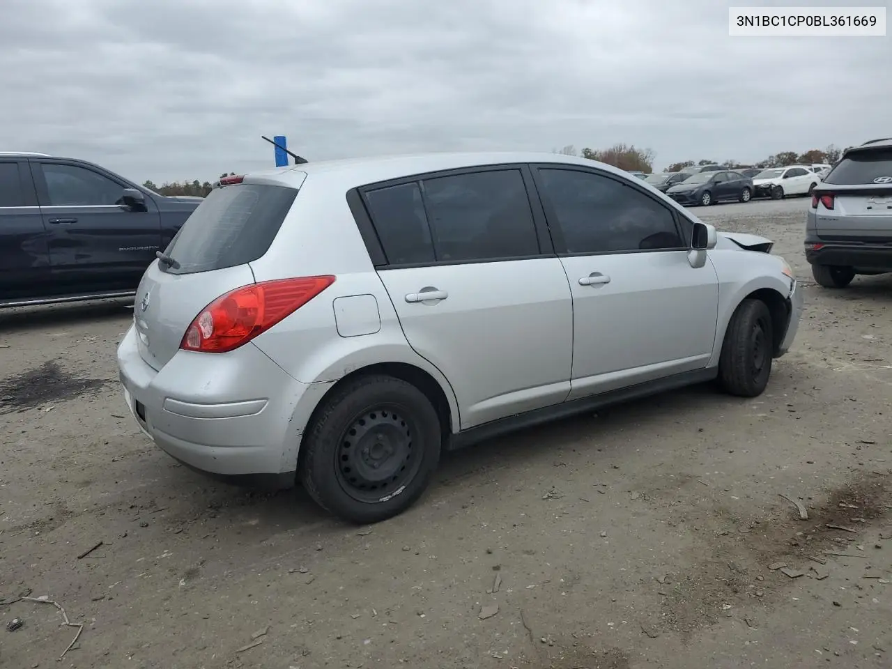 3N1BC1CP0BL361669 2011 Nissan Versa S