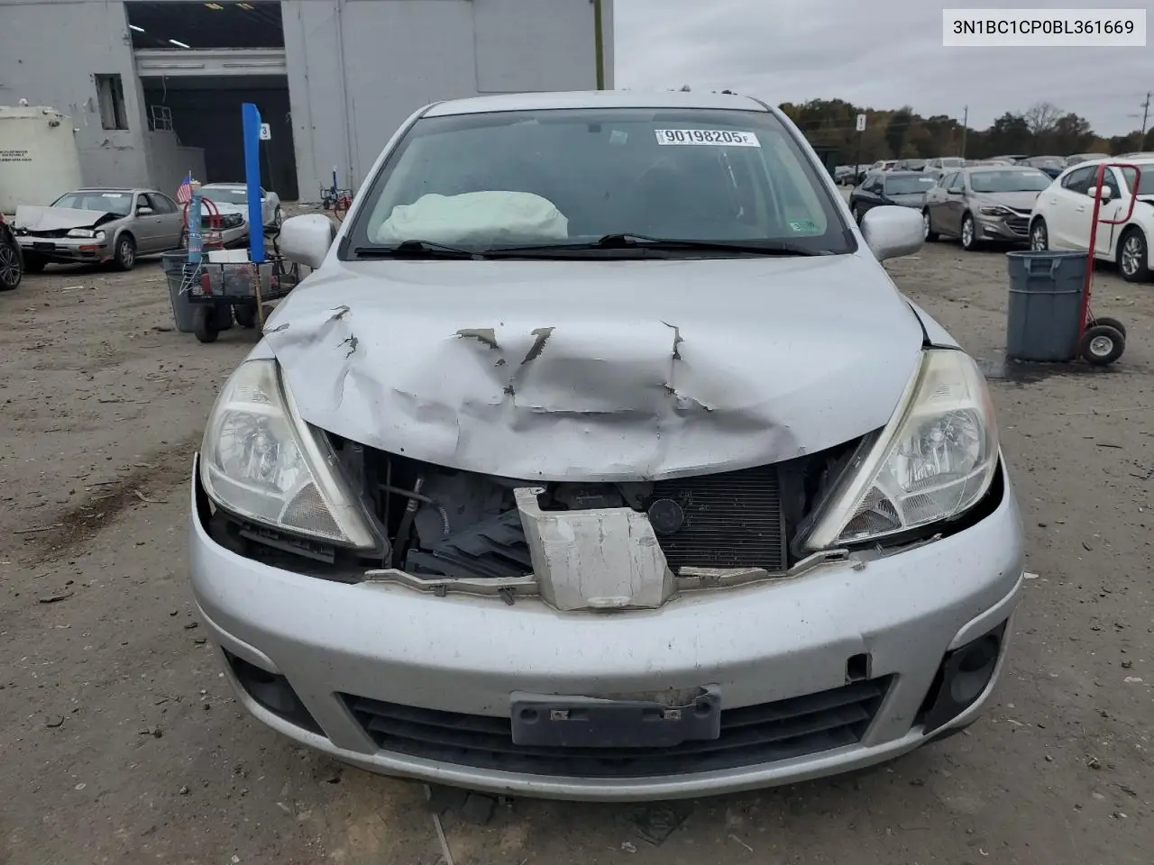 3N1BC1CP0BL361669 2011 Nissan Versa S