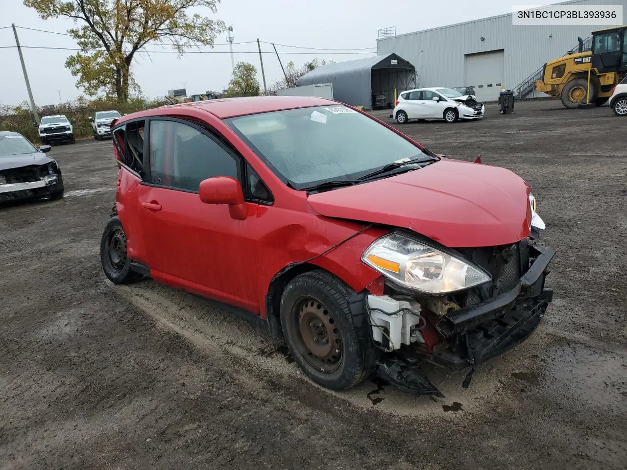 3N1BC1CP3BL393936 2011 Nissan Versa S