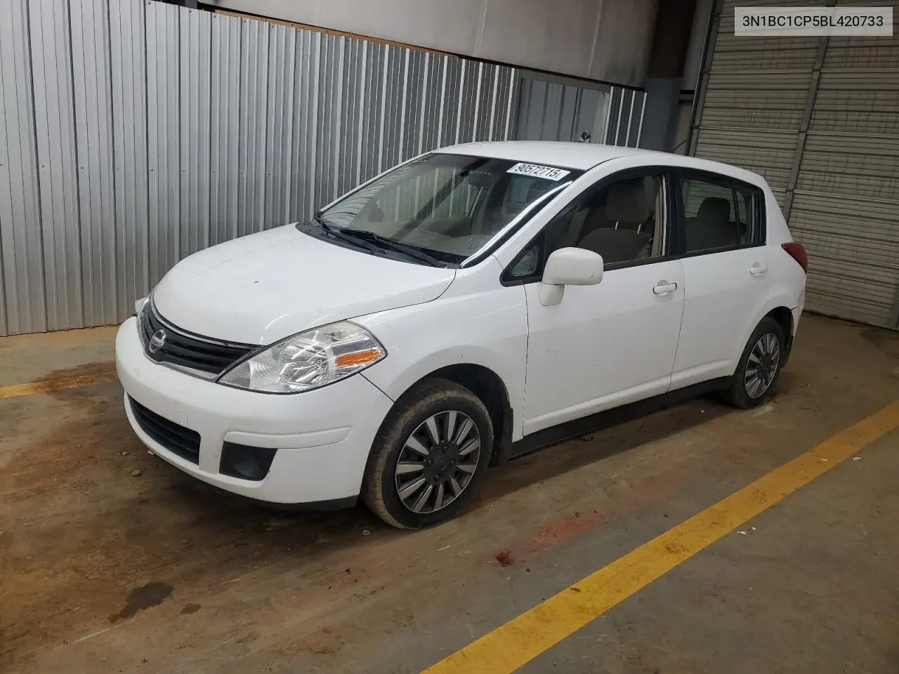 3N1BC1CP5BL420733 2011 Nissan Versa S