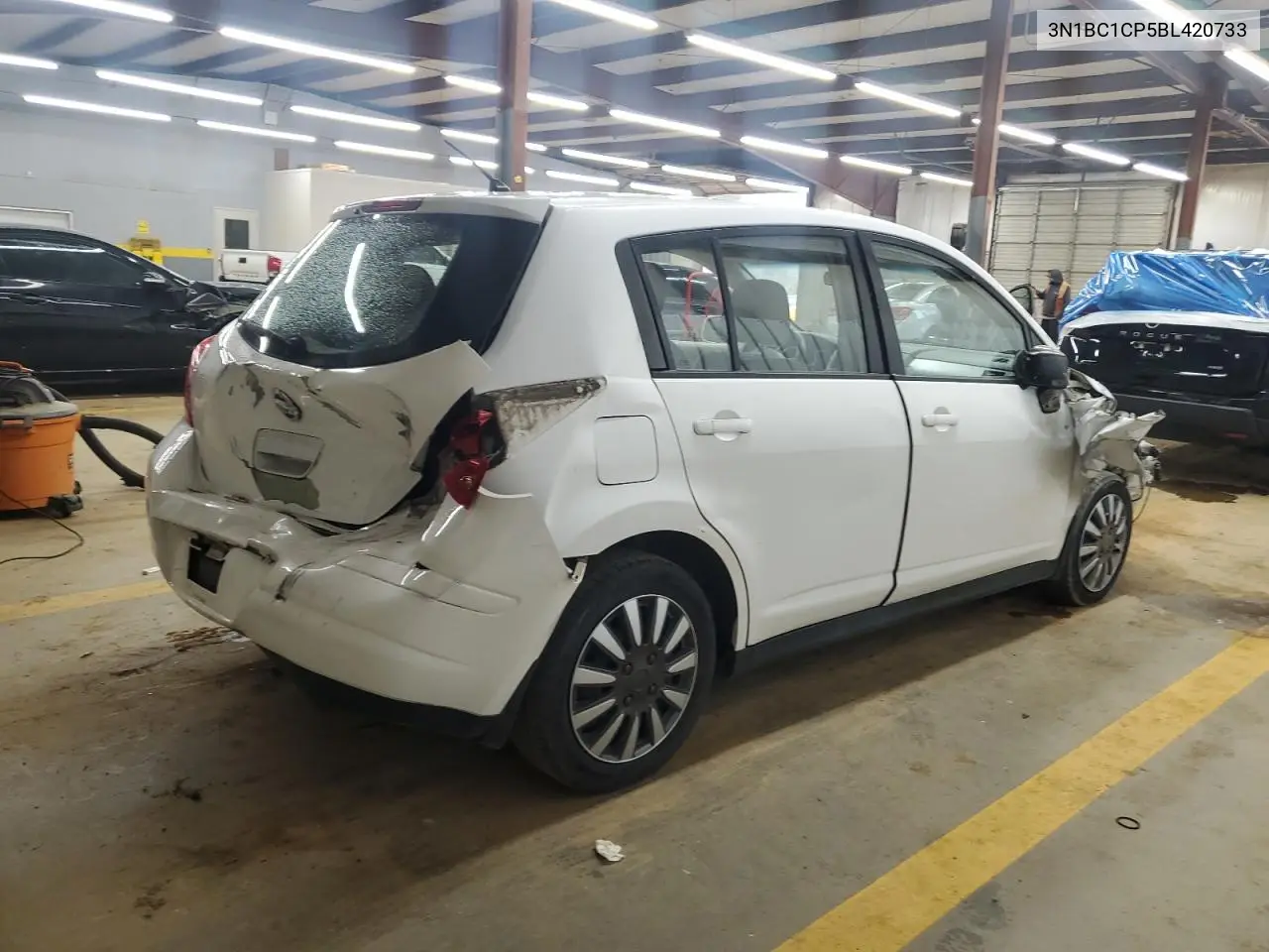3N1BC1CP5BL420733 2011 Nissan Versa S