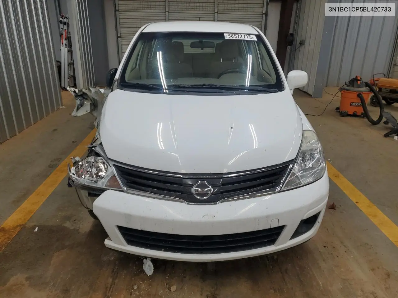 3N1BC1CP5BL420733 2011 Nissan Versa S