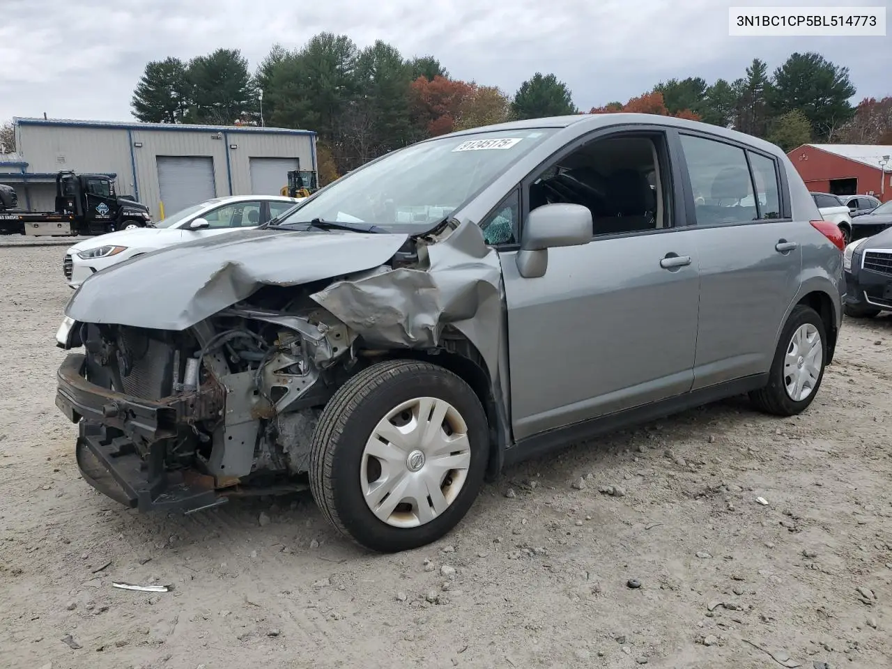 3N1BC1CP5BL514773 2011 Nissan Versa S