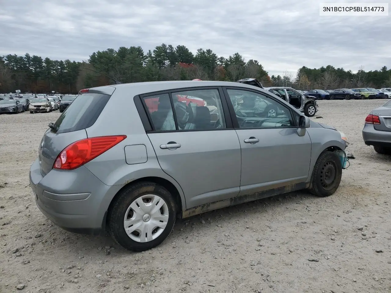 3N1BC1CP5BL514773 2011 Nissan Versa S