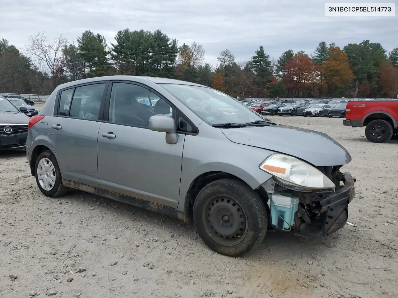 3N1BC1CP5BL514773 2011 Nissan Versa S