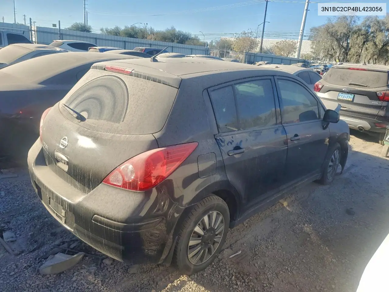 3N1BC2CP4BL423056 2011 Nissan Versa S