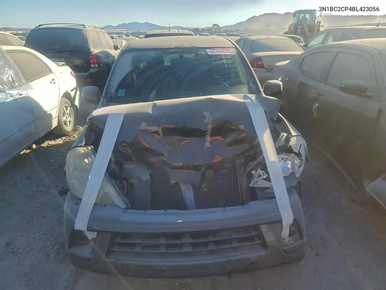 3N1BC2CP4BL423056 2011 Nissan Versa S