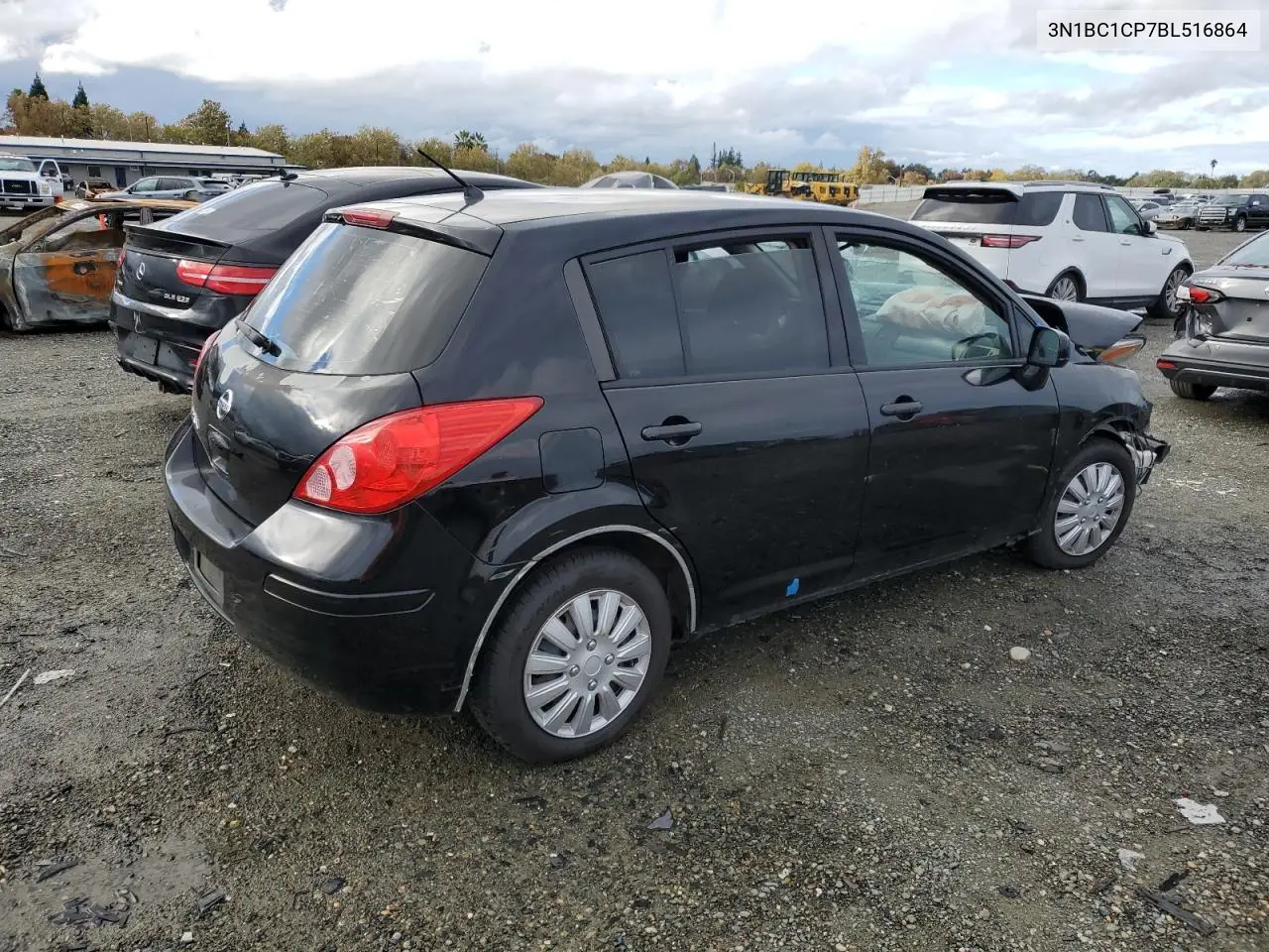3N1BC1CP7BL516864 2011 Nissan Versa S