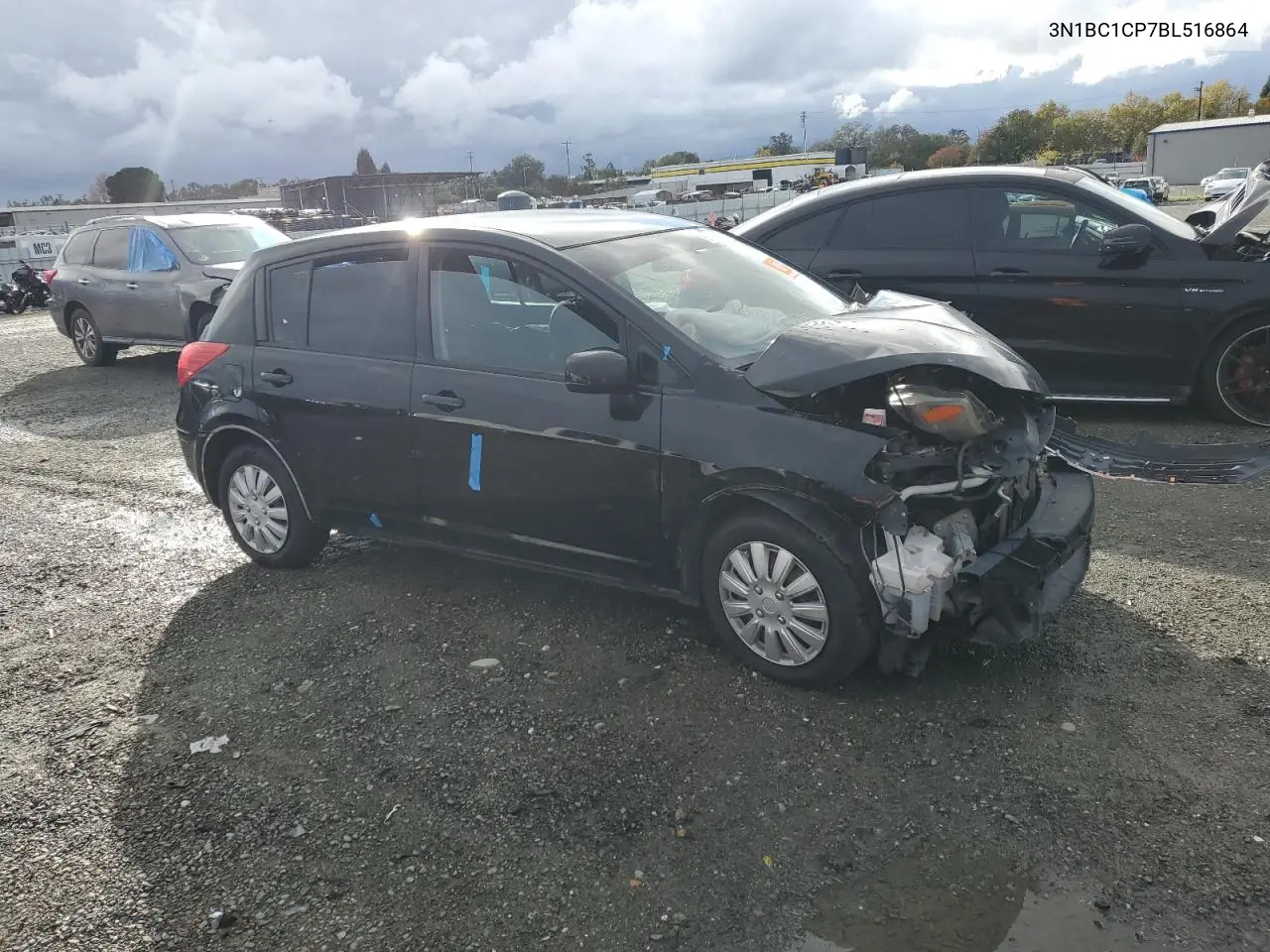 3N1BC1CP7BL516864 2011 Nissan Versa S