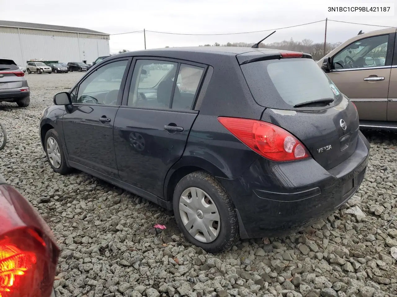 3N1BC1CP9BL421187 2011 Nissan Versa S