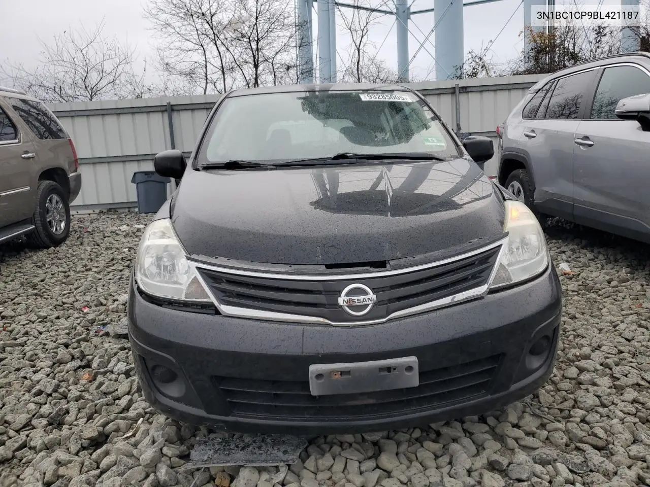 3N1BC1CP9BL421187 2011 Nissan Versa S
