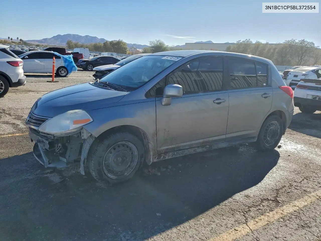 3N1BC1CP5BL372554 2011 Nissan Versa S
