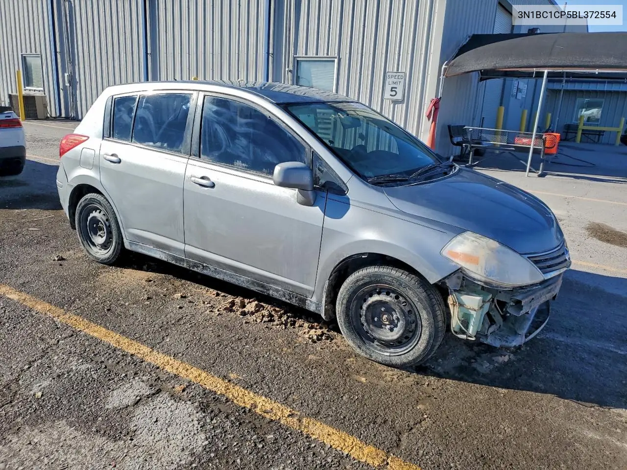 3N1BC1CP5BL372554 2011 Nissan Versa S