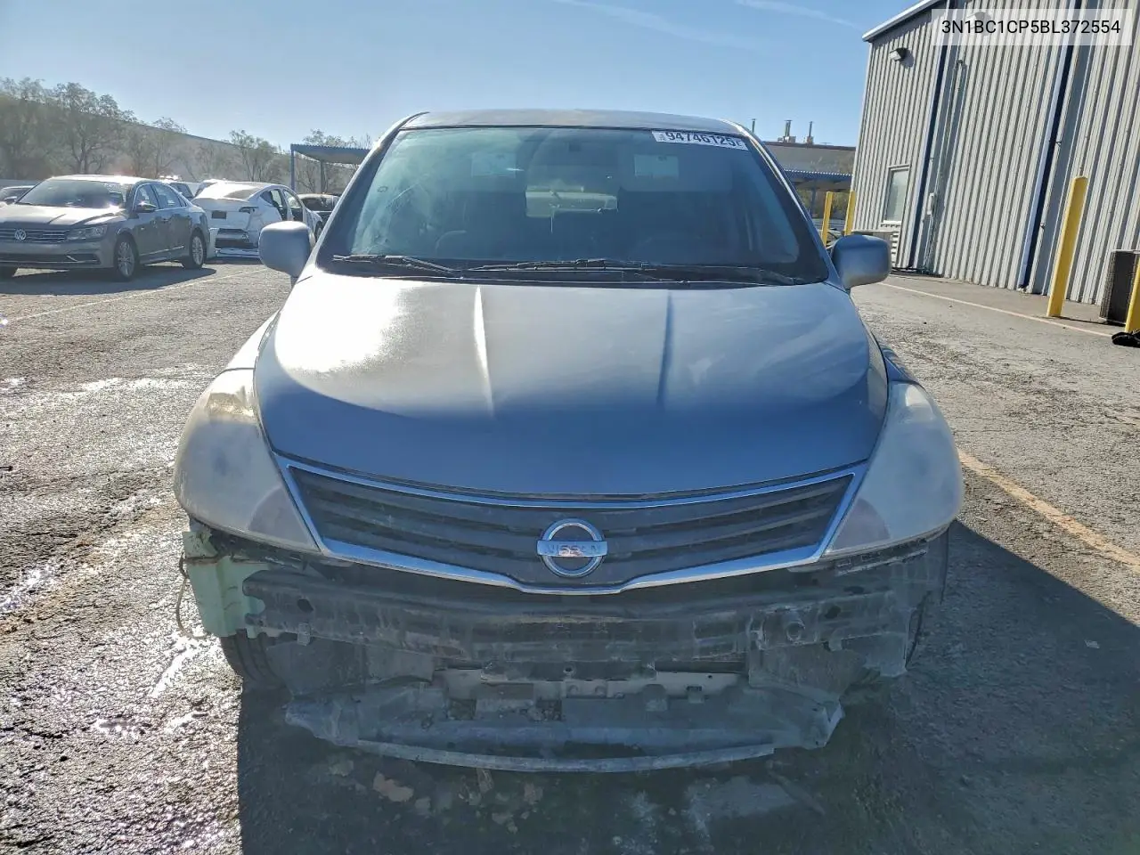 3N1BC1CP5BL372554 2011 Nissan Versa S