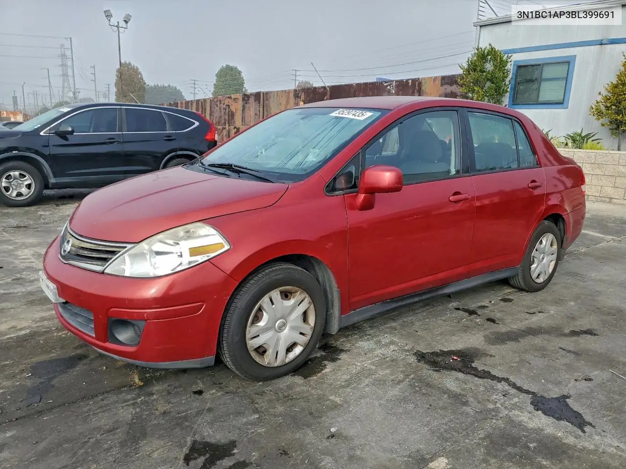 3N1BC1AP3BL399691 2011 Nissan Versa S