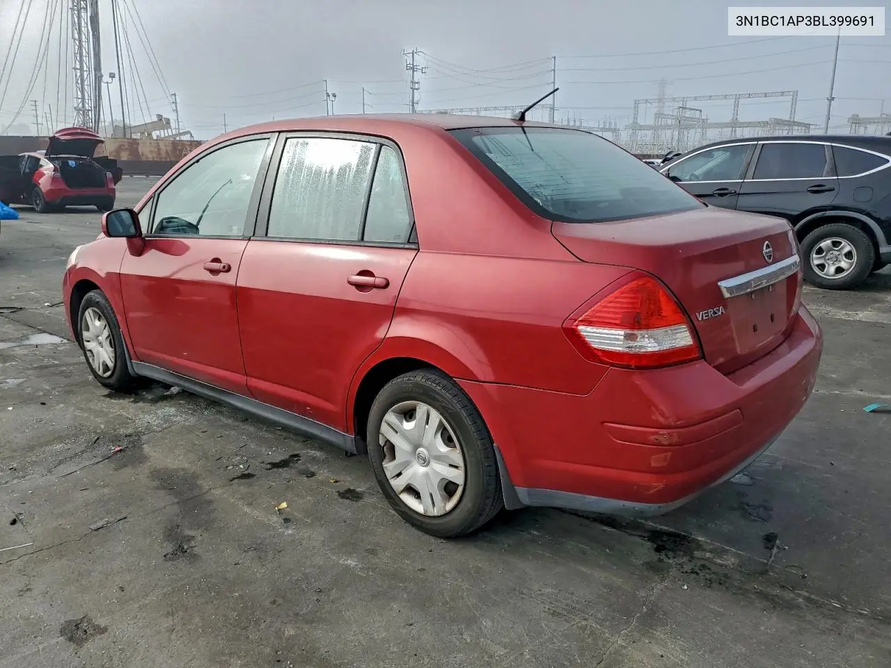 3N1BC1AP3BL399691 2011 Nissan Versa S