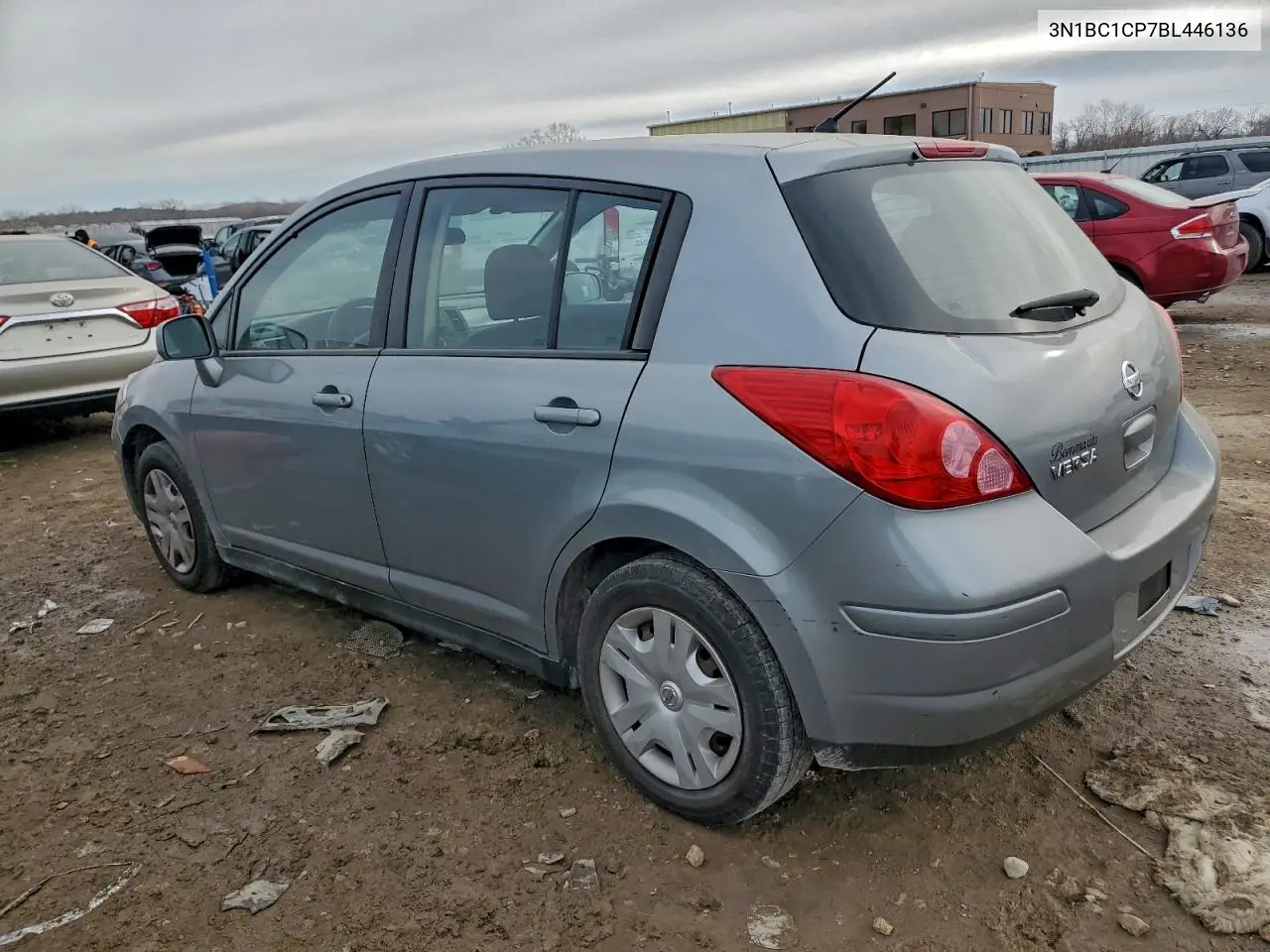 3N1BC1CP7BL446136 2011 Nissan Versa S